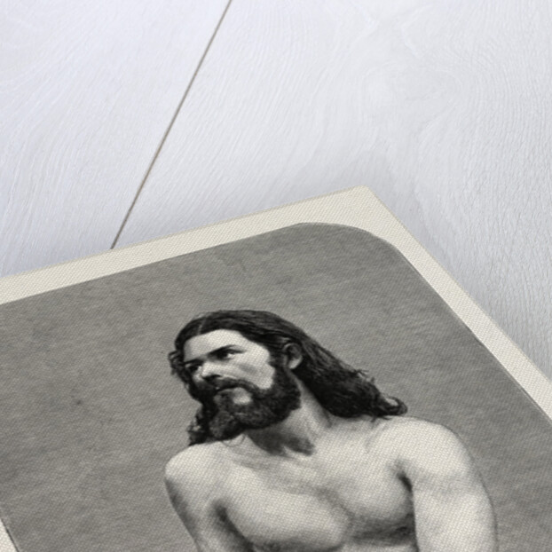 The Oberammergau Passion Play: Joseph Mair (Der Christus), Bavaria, Bayern, Germany, 1870 by Anonymous