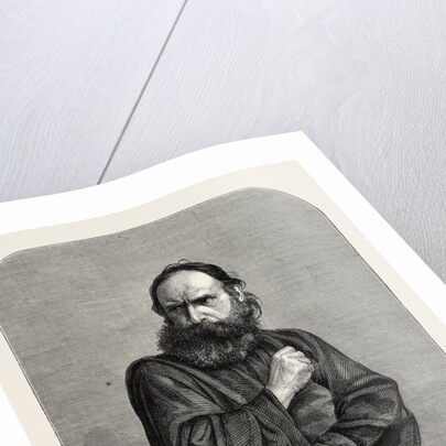 The Oberammergau Passion Play: George Lechner (Judas), Bavaria, Bayern, Germany, 1870 by Anonymous