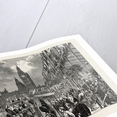 Opening of the Victoria Embankment by the Prince of Wales and Princess Louise, London, 1870 by Anonymous