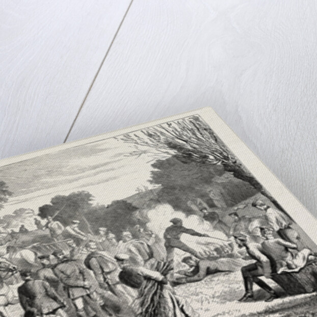 A Prussian Bivouac, 1870 by Anonymous