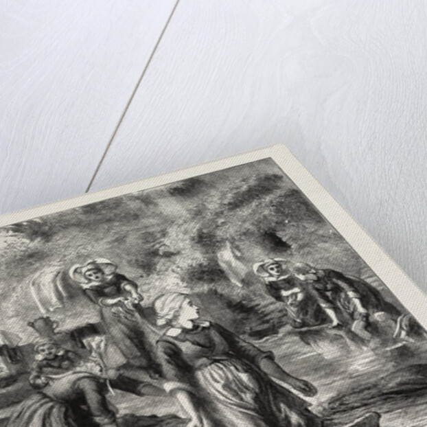 A French Washing-Ground, 1870 by Anonymous