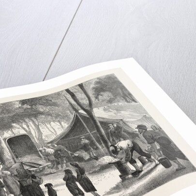 Arrival of Wounded Soldiers at Nancy, France, 1870 by Anonymous