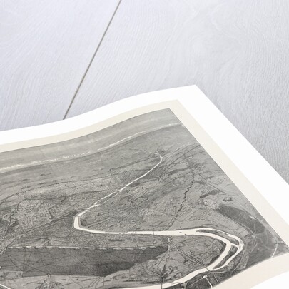 Bird's-Eye View of Paris and Its Fortifications, France, 1870 by Anonymous