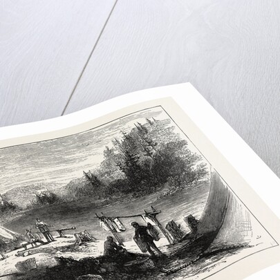 The Red River Expedition: Camp of 60th Rifles, Kaministiquia River, 1870, Canada by Anonymous