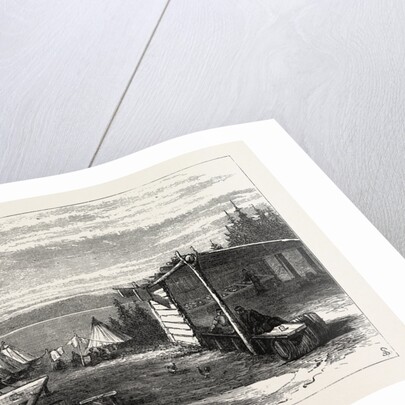 The Red River Expedition: Headquarters, Thunder Bay, 1870, Canada by Anonymous