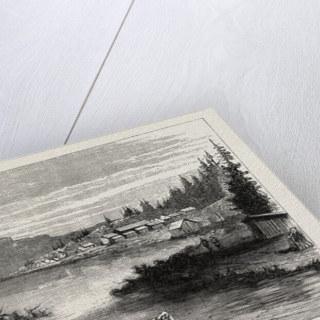 The Red River Expedition: View from Volunteer Camp, Thunder Bay, 1870, Canada by Anonymous