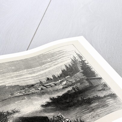 The Red River Expedition: View from Volunteer Camp, Thunder Bay, 1870, Canada by Anonymous