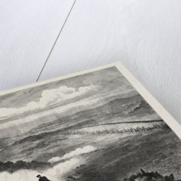 A Prussian Battery Before Metz, France, 1870 by Anonymous