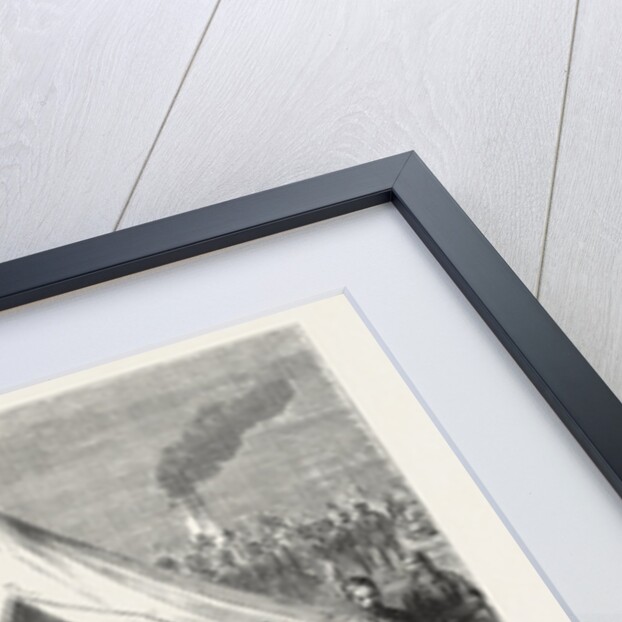 French Prisoners of War in the Camp of Wahn, Near Cologne, Germany, 1870 by Anonymous