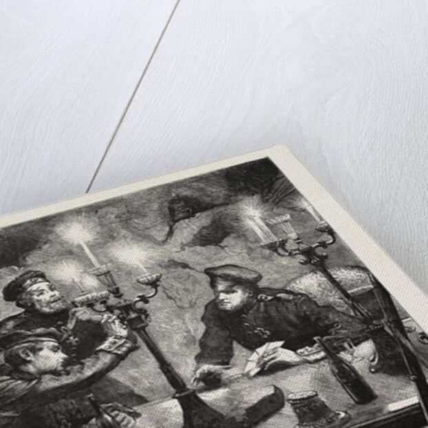 A Quiet Game at Cards, 1870 by Anonymous