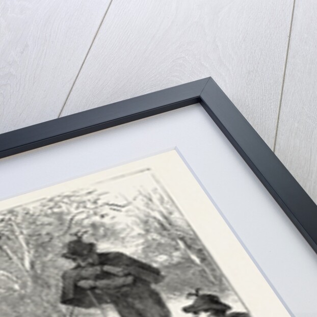 Advanced Post of Francs-Tireurs in the Forest of Orleans, 1870 by Anonymous