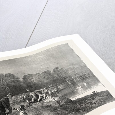 The L'Entente Cordiale: The Babe and the Bugbear, Bismarck, 1870 by Anonymous