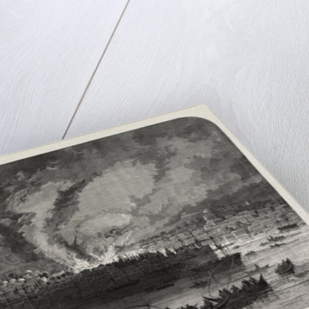 The Late Great Fire at Constantinople, Istanbul, Turkey, 1865 by Anonymous