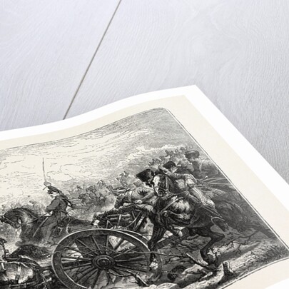 Charge of Artillery of the French Guard in the Battle of Traktir During the Crimean War by Anonymous