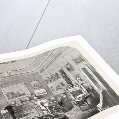 Lord Palmerston's Study at Broadlands, UK, 1865 by Anonymous