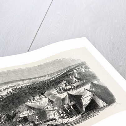 The Suez Railway: Construction of the Line, 1857 by Anonymous