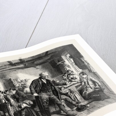 The Village School from the Painting by W.H. Knight in the Exhibition of the Royal Academy, UK, 1857 by Anonymous
