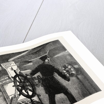 The New War Ship of the British Navy, H.M.S. Inflexible: The Conning Tower (Forward) Containing the Armor Cross, 1882 by Anonymous