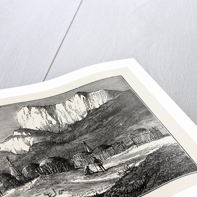 Kraal on the Zulu Border, Cape Colony, South Africa by Anonymous