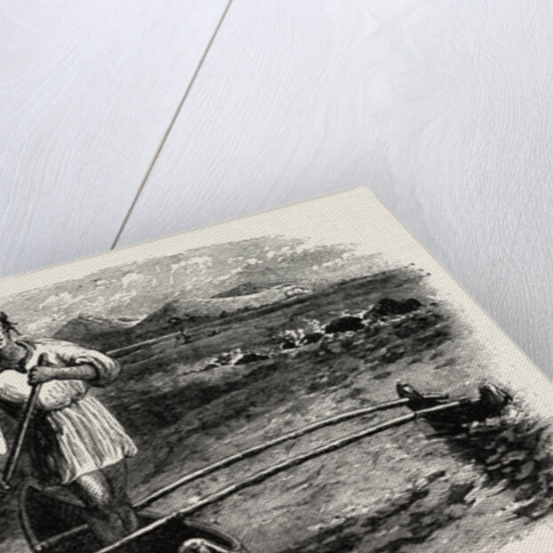 Our Boatman at Tahiti, French Polynesia, Southern Pacific Ocean by Anonymous