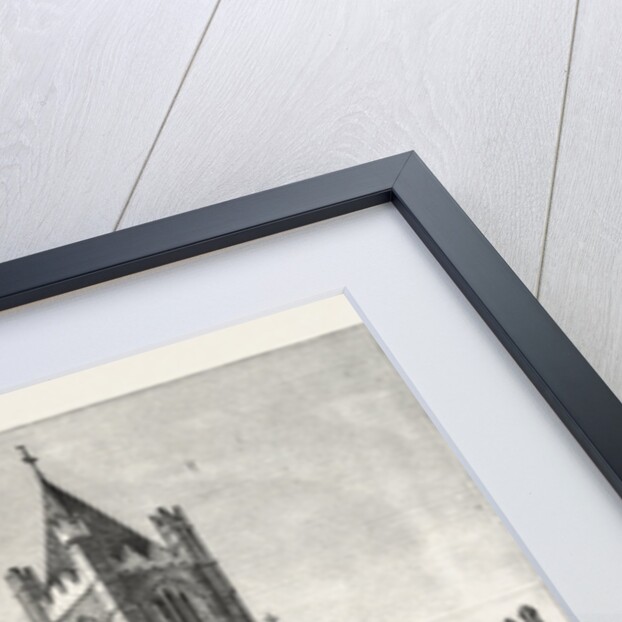 The Restoration of Christ Church Cathedral, Dublin, Ireland, View of the Exterior and the Synod House by Anonymous
