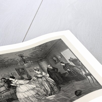 Domestic Life in Russia, the Matchmaker. Love, Matchmaking, Romance, Romantic, Marriage, Relationship by Anonymous