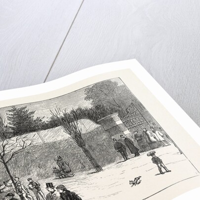 The Earlier Opening of Kew Gardens — Scene on Easter Monday Outside Cumberland Gate by Anonymous