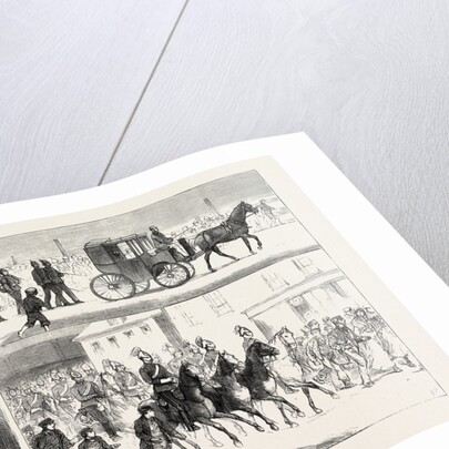 Cotton Riots in Lancashire by Anonymous