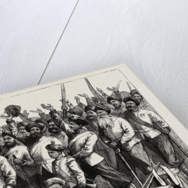 Departure of Indian Troops (13th Bengal Infantry) from Bombay, India by Anonymous