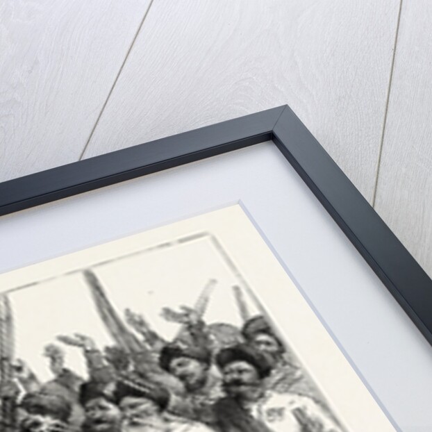 Departure of Indian Troops (13th Bengal Infantry) from Bombay, India by Anonymous