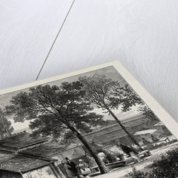 The Japanese Farm on the Trocadero, the Paris Exhibition, France by Anonymous