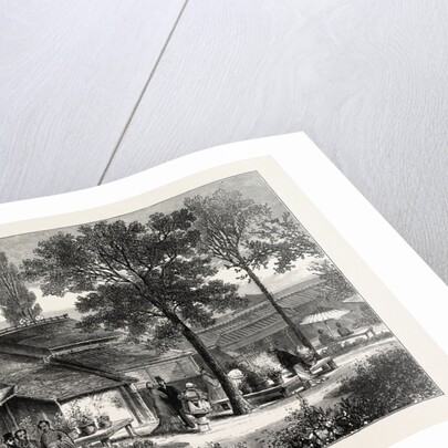 The Japanese Farm on the Trocadero, the Paris Exhibition, France by Anonymous