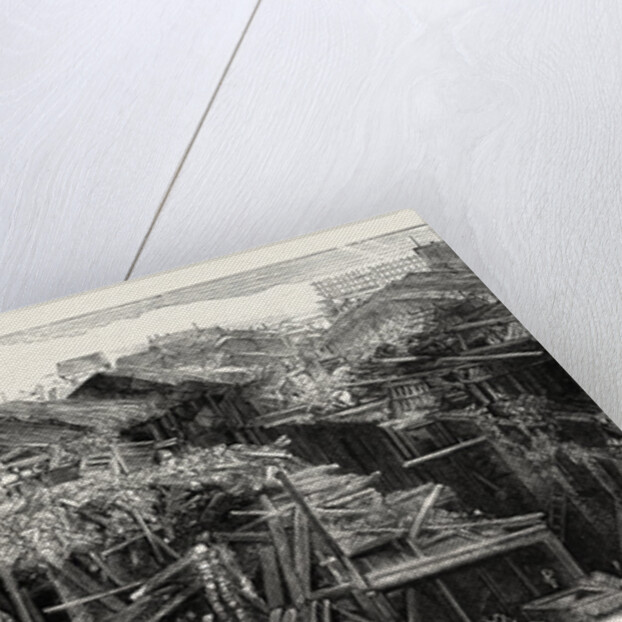 The Recent Tornado in China Part of the Native City, Canton, Guangzhou, after the Disaster by Anonymous