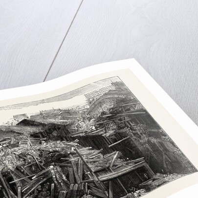 The Recent Tornado in China Part of the Native City, Canton, Guangzhou, after the Disaster by Anonymous