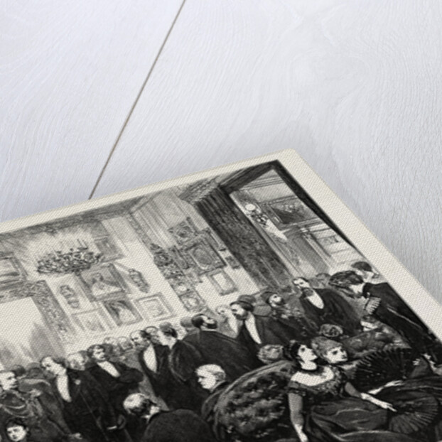 The Berlin Congress, Reception of Plenipotentiaries at the British Embassy by Anonymous