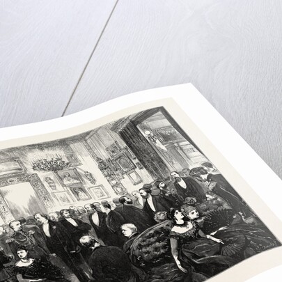 The Berlin Congress, Reception of Plenipotentiaries at the British Embassy by Anonymous