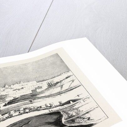 Our Indian Contingent at Malta: Valetta Indian Encampment, and Transport Vessels in the Quarantine Harbour by Anonymous