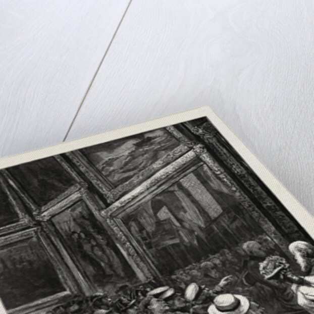 The Paris Exhibition, a Sketch in the English Fine Art Court, France by Anonymous