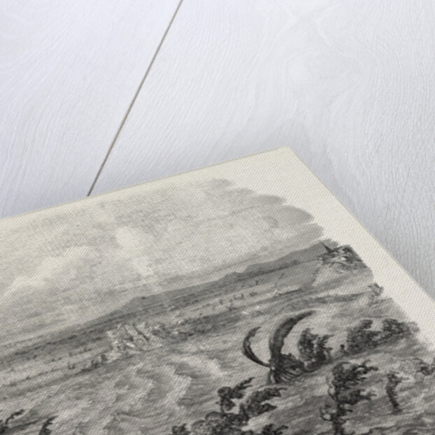 The Inundations at Lyons: Effect of the Mistral Wind Upon the Flood, France, 1856 by Anonymous