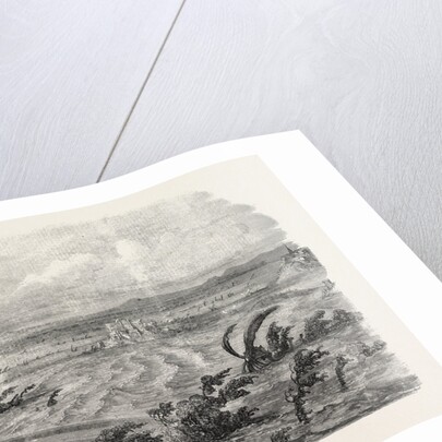 The Inundations at Lyons: Effect of the Mistral Wind Upon the Flood, France, 1856 by Anonymous
