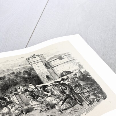 Oh Goodness It's Beginning to Rain! a Sketch at the Yorkshire Coast by Anonymous