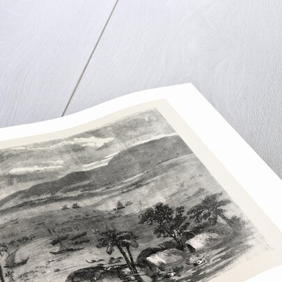 Inundation in India: View of a Branch of the Ganges, Near Rajmahal, 1856 by Anonymous