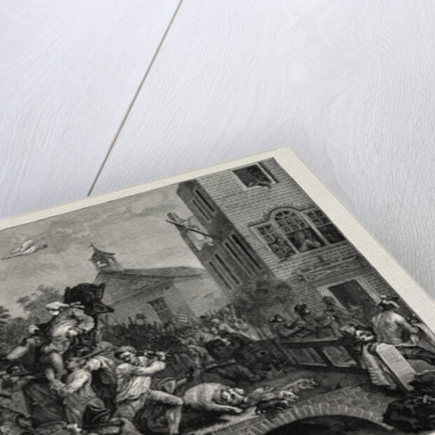 A Parliamentary Election the Eighteenth Century: Chairing a Member by Anonymous