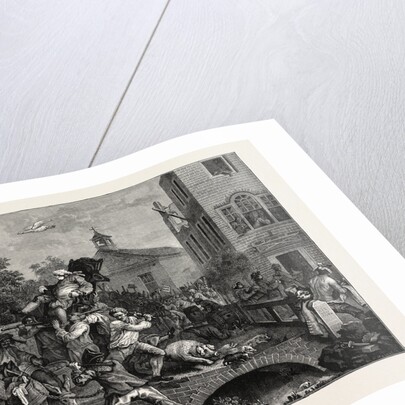 A Parliamentary Election the Eighteenth Century: Chairing a Member by Anonymous