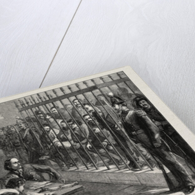 Trial of a Band of Italian Brigands at Aquila, Italy, 1873 by Anonymous