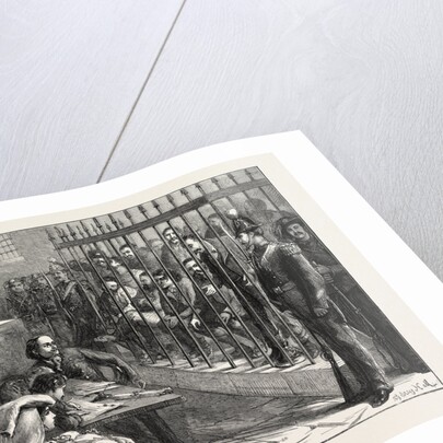 Trial of a Band of Italian Brigands at Aquila, Italy, 1873 by Anonymous