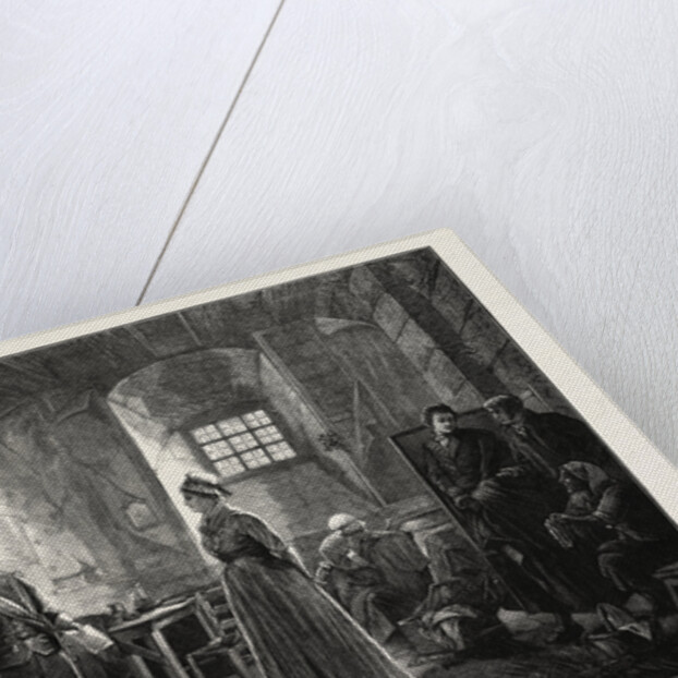 Marie Antoinette Leaving Her Prison for the Scaffold, France, 1793 by Anonymous