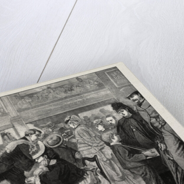 At a Music Hall in London, UK, 1873 by Anonymous