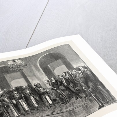 The Slavery Question in East Africa: Reception of Sir Bartle Frere in Durbar by the Sultan of Zanzibar, 1873 by Anonymous