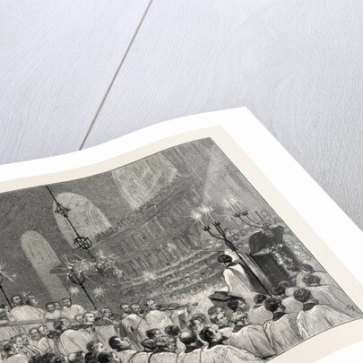 Bach's Passion Music at St. Paul's Cathedral, London, 1873 by Anonymous